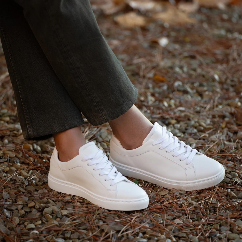 M. Gemi Palestra Due White Sneakers - worn once!